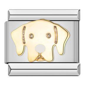 Charm™ Cão Dourado Peridot