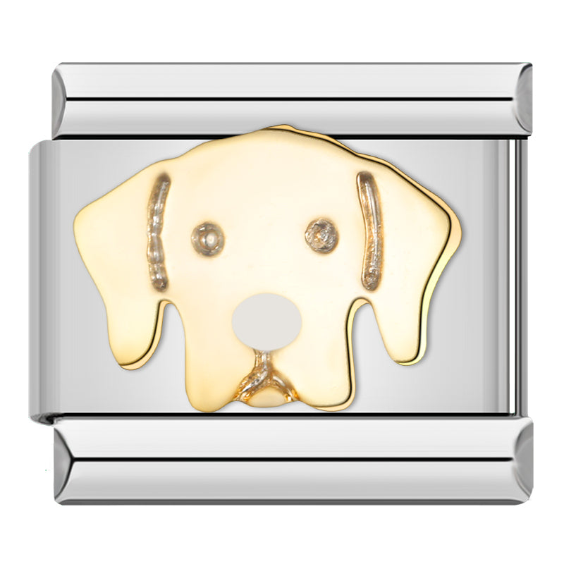 Charm™ Cão Dourado Peridot