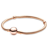 Pulseiras Charme para Berloque Esfera Rose