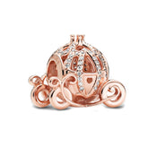 Charm Disney Carruagem Brilhante Da Cinderela - Rose™